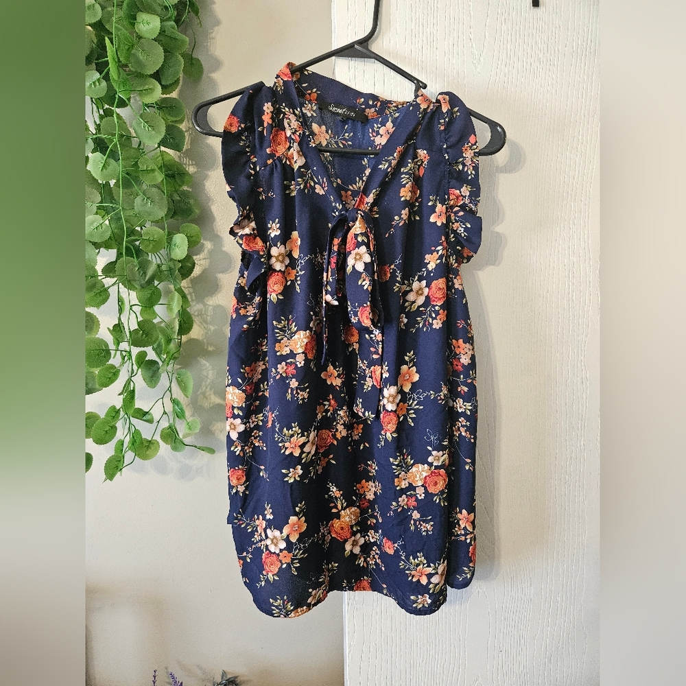 Floral Sleeveless Dress